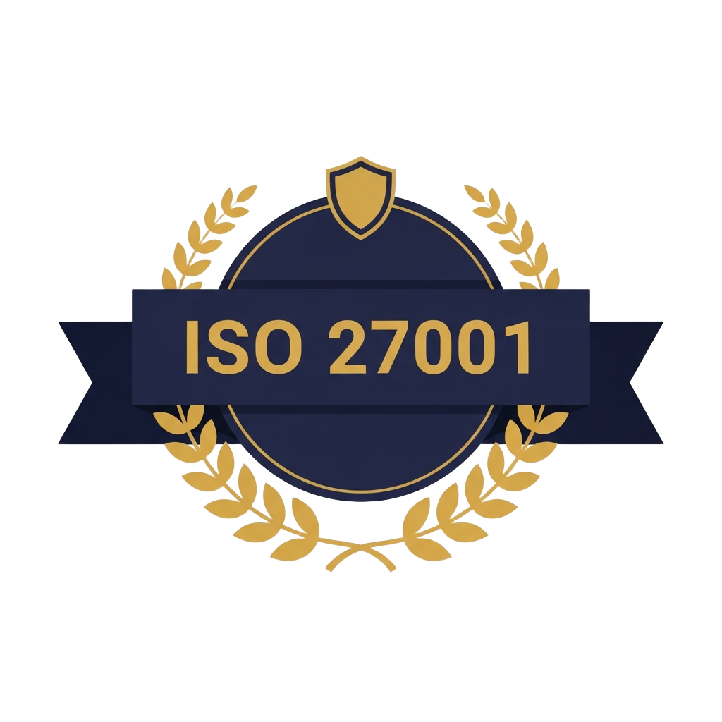 ISO 27001 certification seal